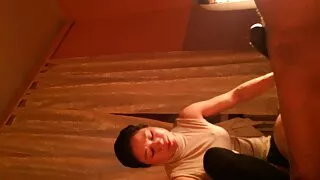 Keppis laadi ja cumshot aastal raseeritakse tuss koos Kuuma cum